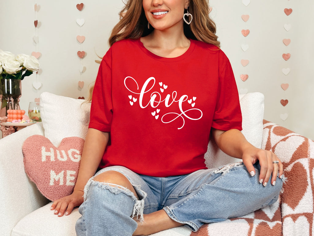 Love Heart Valentines Shirt – IMHOFF DESIGNS