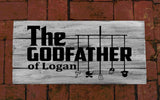 Rustic Wood Pallet Sign Godfather Mobile