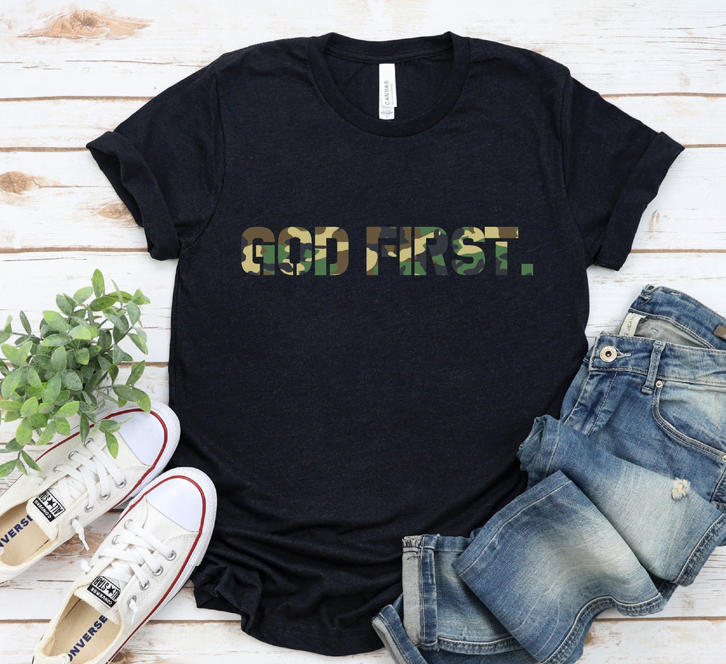 God First Camo Shirt – IMHOFF DESIGNS