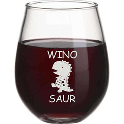 WinoSaur Wine Glass