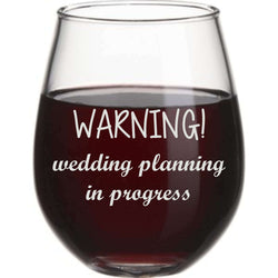 Engagement Wine Glass