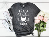 Crazy Chicken Lady Shirt