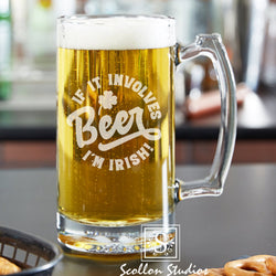 Saint Patricks Day Beer Mug