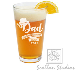 Fathers Day Beer Glass