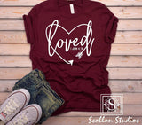 Loved 1 John 4:19 T- Shirt