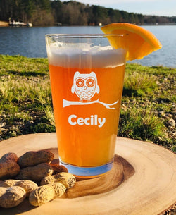Owl  Beer glass