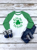 Kiss me I'm Irish , Youth Unisex, St Patrick's Day Shirt